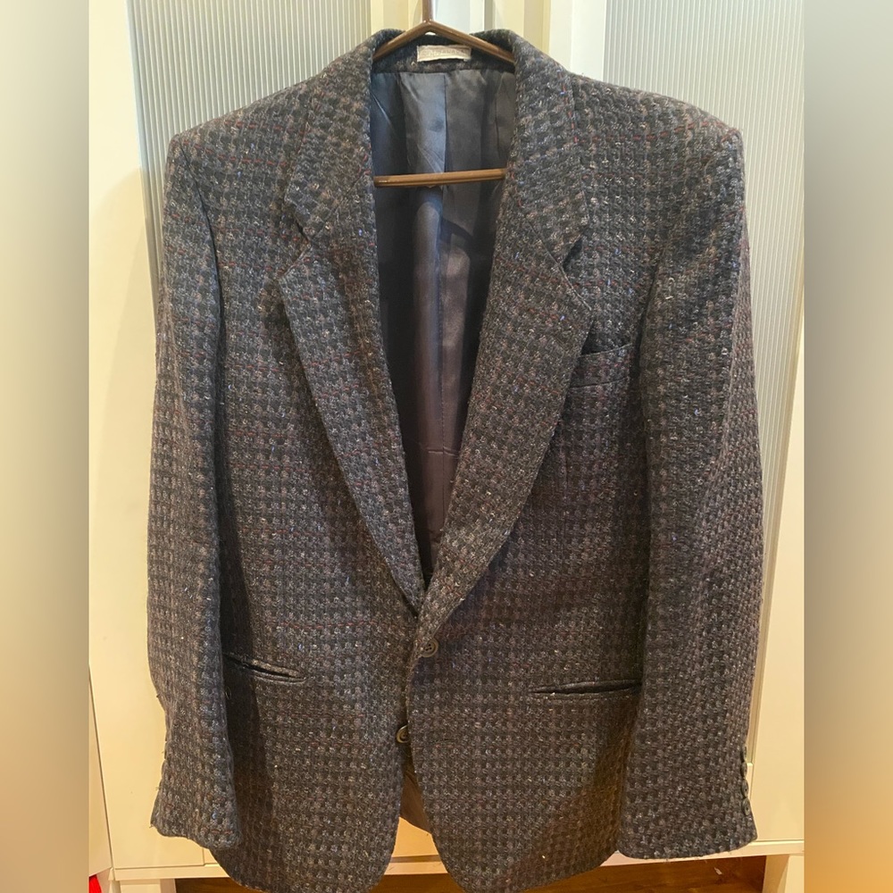Vintage men's wool blazer